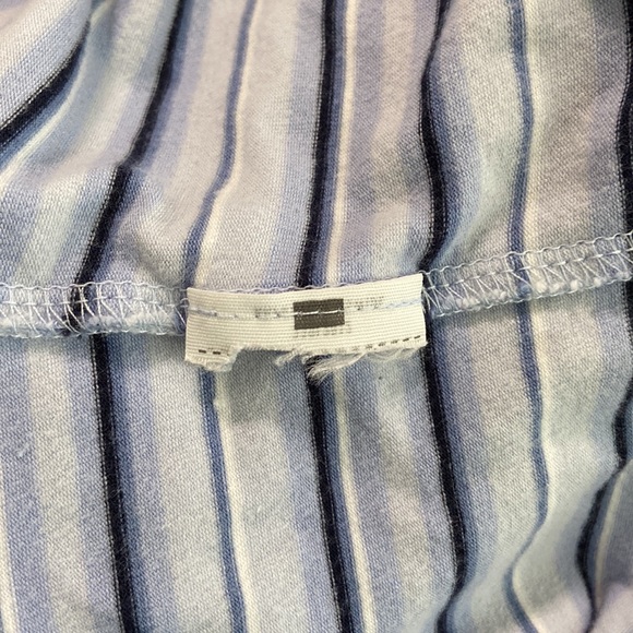 Hollister One Shoulder Blue Striped tank top - XS - Picture 7 of 7